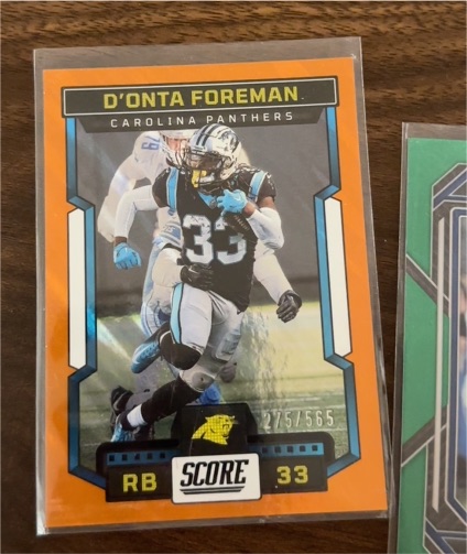 2023 Panini Score #45 D'Onta Foreman — front