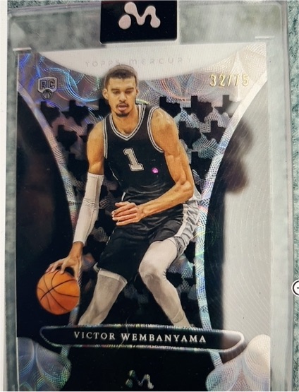 2023-24 Topps Mercury #4 Victor Wembanyama Rookie RC — front