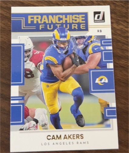 2022 Donruss Franchise Future #FF-CA Cam Akers — front