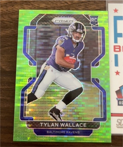 2021 Panini Prizm #356 Tylan Wallace — front