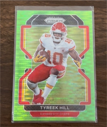 2021 Panini Prizm #187 Tyreek Hill — front