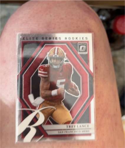 2021 Donruss Optic #ESR-3 Trey Lance — front