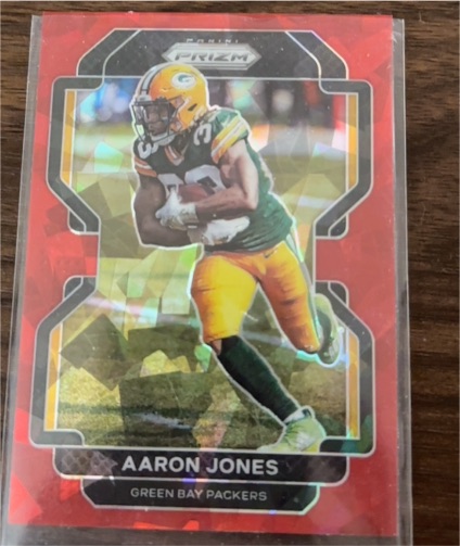 2021 Panini Prizm #139 Aaron Jones — front