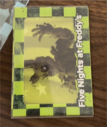 2023 Cybercel Five Nights At Freddy's Nightmare Freddy #FNF-01-18 — front