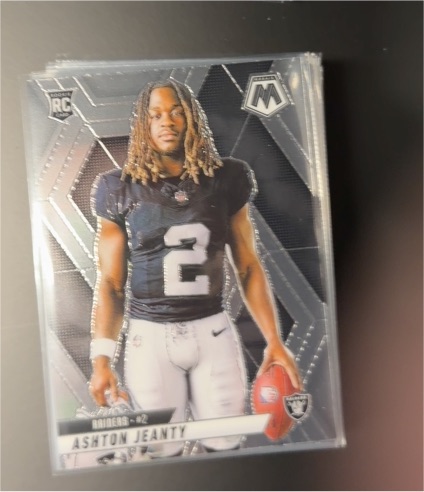 2025 Panini Mosaic #287 Ashton Jeanty — front