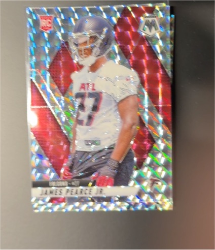 2025 Panini Mosaic #357 James Pearce Jr. — front
