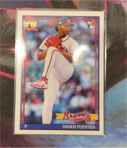 2026 Topps Series 1 #T91-76 Didier Fuentes — front