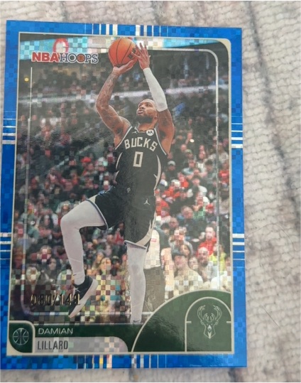 2025-26 Topps NBA Hoops #136 Damian Lillard — front