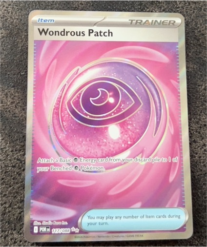 2023 Pokémon Scarlet & Violet Perfect Order #117 Wondrous Patch — front