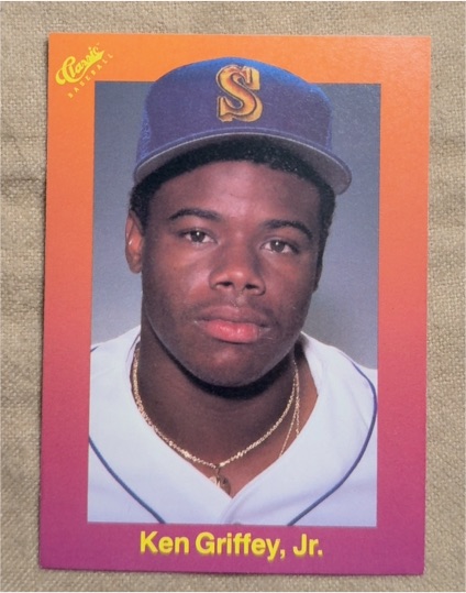 1989 Classic Update Orange Travel Edition #131 Ken Griffey Jr. — front