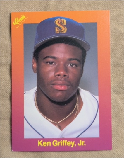 1989 Classic Update Orange Travel Edition #131 Ken Griffey Jr. — front