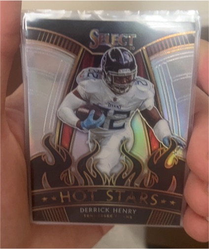 2020 Panini Select Hot Stars #HS25 Derrick Henry — front