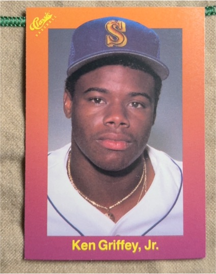1989 Classic Update Orange Travel Edition #131 Ken Griffey Jr. — front