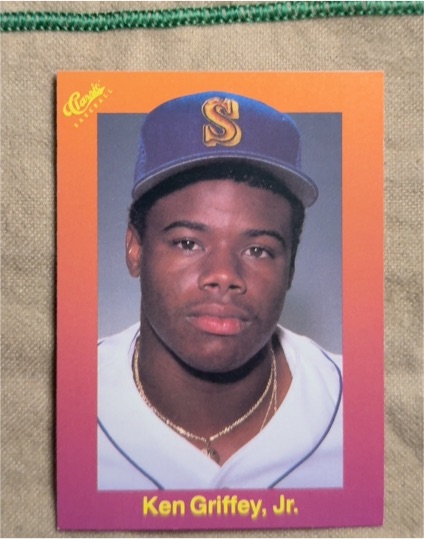 1989 Classic Update Orange Travel Edition #131 Ken Griffey Jr. — front