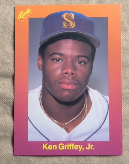 1989 Classic Update Orange Travel Edition #131 Ken Griffey Jr. — front