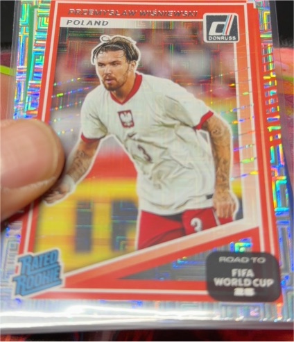 2025-26 Donruss Road to FIFA World Cup #228 Przemyslaw Wisniewski — front