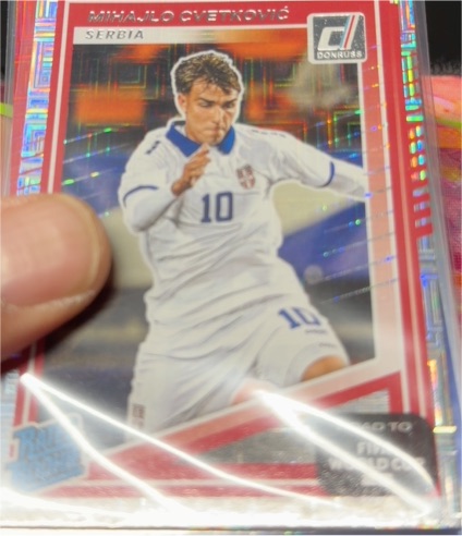 2025-26 Panini Donruss #240 Mihajlo Cvetkovic — front