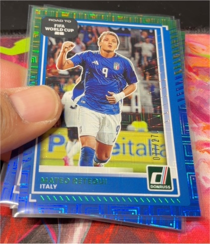 2025-26 Donruss Road to FIFA World Cup #115 Mateo Retegui — front