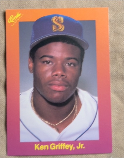 1989 Classic Update Orange Travel Edition #131 Ken Griffey Jr. — front