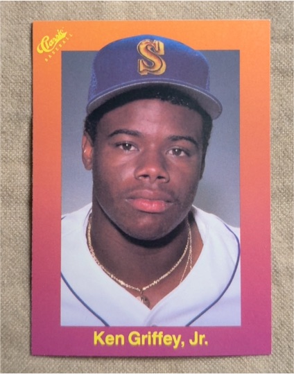 1989 Classic Update Orange Travel Edition #131 Ken Griffey Jr. — front