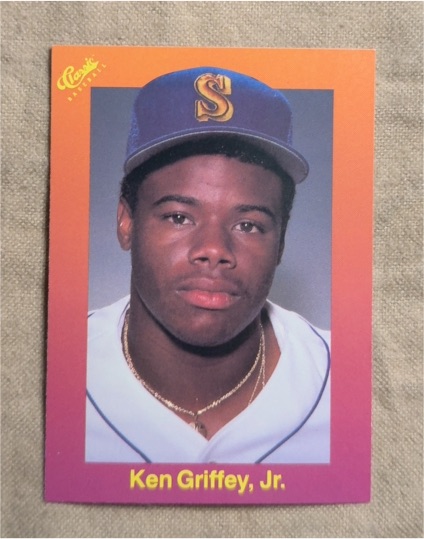 1989 Classic Update Orange Travel Edition #131 Ken Griffey Jr. — front