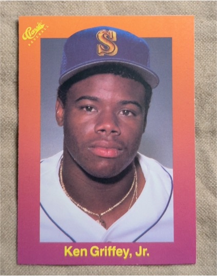 1989 Classic Update Orange Travel Edition #131 Ken Griffey Jr. — front