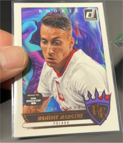 2025-26 Donruss Road to FIFA World Cup Rookie Kings #12 Dominik Marczuk — front
