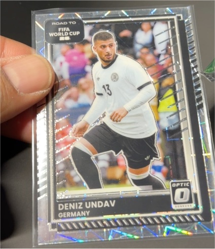 2025-26 Donruss Optic FIFA World Cup #33 Deniz Undav — front