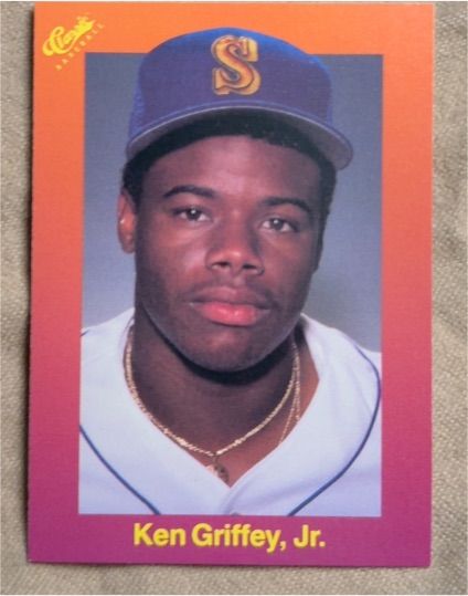 1989 Classic Update Orange Travel Edition #131 Ken Griffey Jr. — front