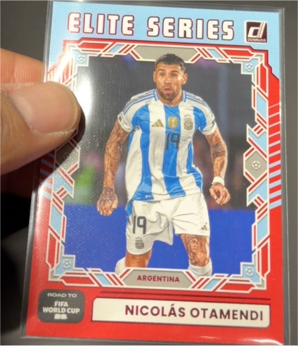 2025-26 Donruss FIFA World Cup Elite Series #21 Nicolás Otamendi — front