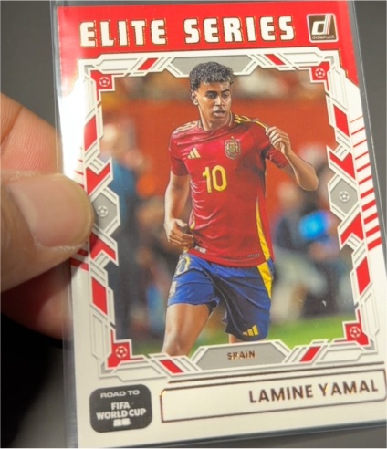 2025-26 Donruss Road to FIFA World Cup #25 Lamine Yamal Elite Series — front