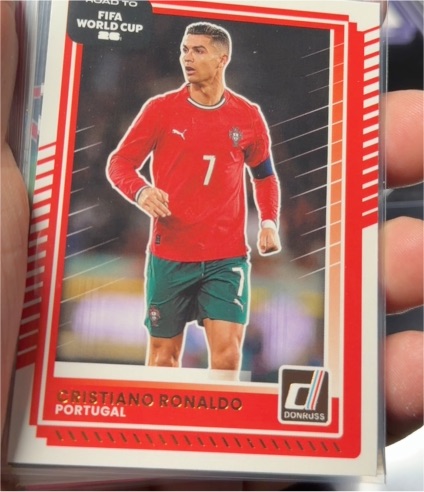 2025-26 Donruss Road to FIFA World Cup #91 Cristiano Ronaldo — front