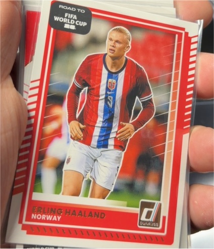 2025-26 Panini Donruss Road to FIFA World Cup #170 Erling Haaland — front
