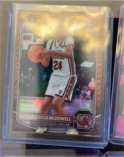 2025 Bowman Chrome #BCP-84 Ayla McDowell — front