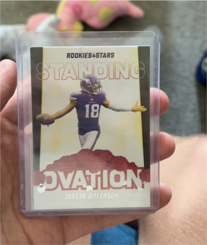 2021 Panini Rookies & Stars #SO-19 Justin Jefferson — front