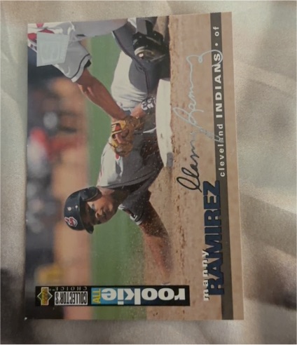 1995 Upper Deck Collector's Choice Special Edition #117 Manny Ramirez — front