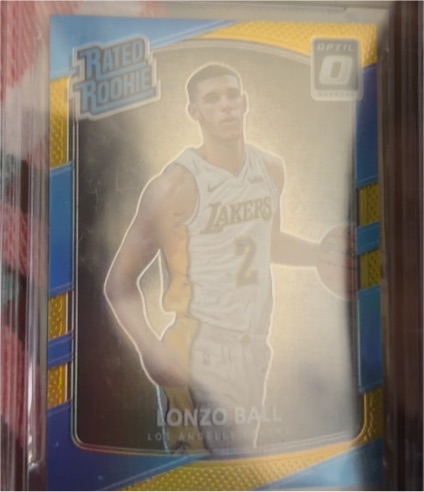 2017 Panini Donruss Optic #199 Lonzo Ball Rated Rookie — front