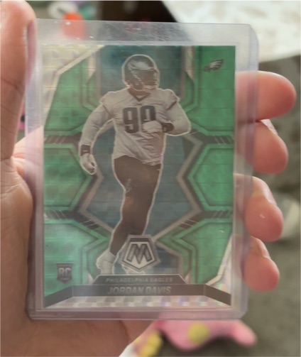 2022 Panini Mosaic #370 Jordan Davis — front