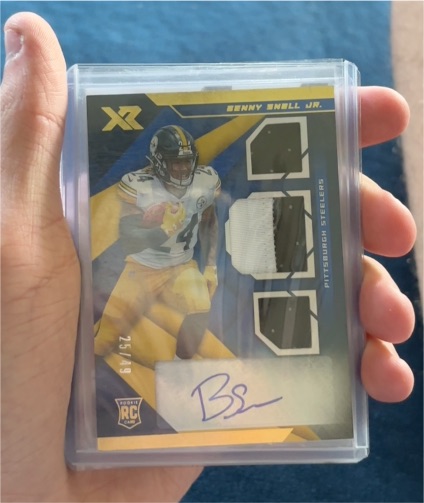 2019 Panini XR #233 Benny Snell Jr. — front