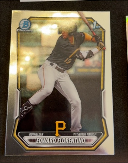 2026 Bowman Chrome #BCP-82 Edward Florentino — front