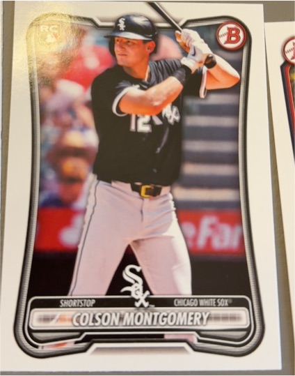 2024 Bowman #BP-8 Colson Montgomery — front