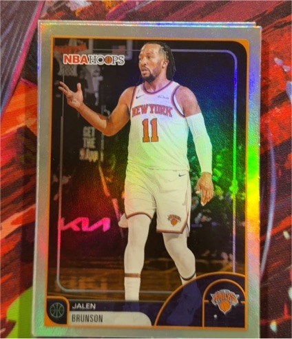 2025-26 Topps NBA Hoops #190 Jalen Brunson — front