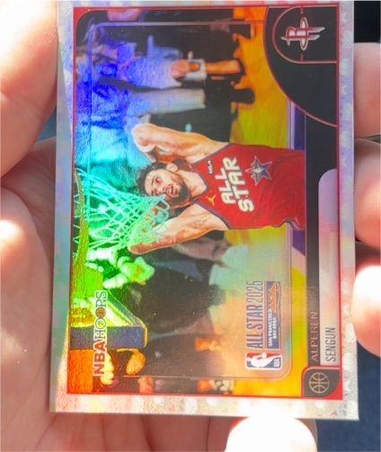 2025-26 Topps NBA Hoops #291 Alperen Sengun All-Star — front