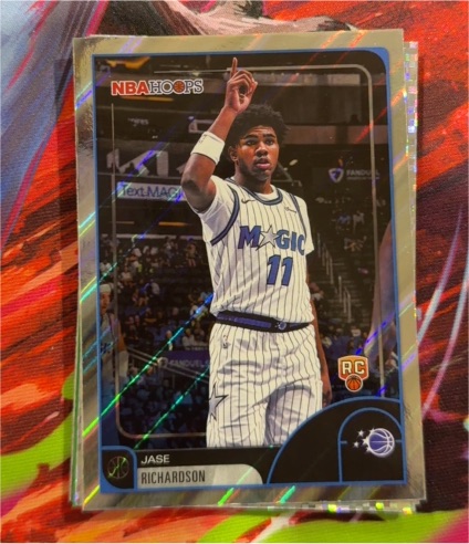 2025-26 Topps NBA Hoops #142 Jase Richardson — front