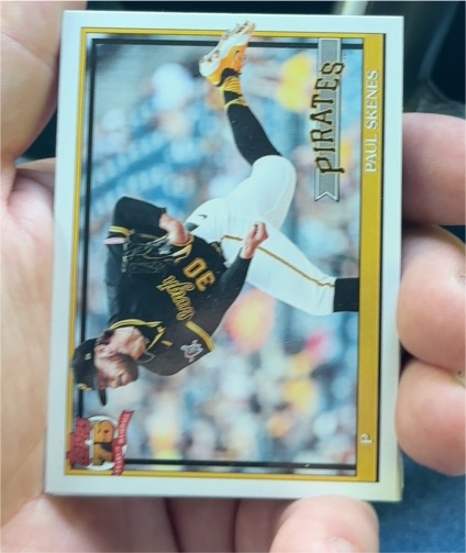 2026 Topps Series 1 #T91-50 Paul Skenes — front