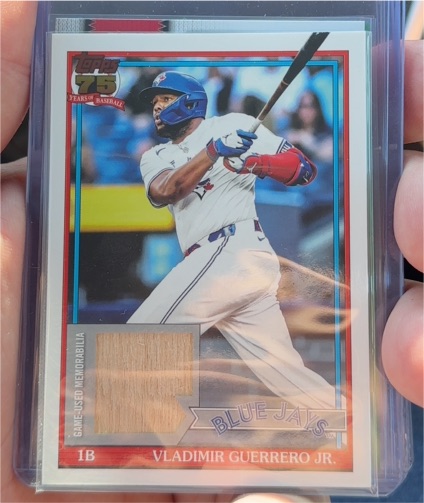 2026 Topps Series 1 1991 Relics #91R-VG Vladimir Guerrero Jr. — front