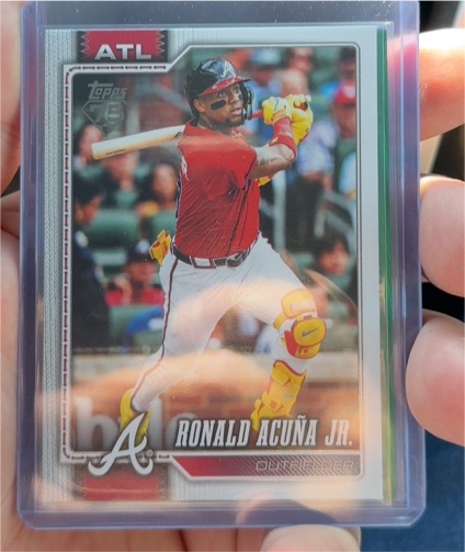 2026 Topps Series 1 #50 Ronald Acuña Jr. — front