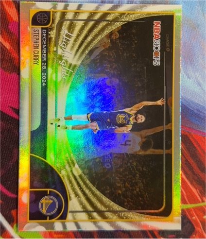 2025-26 Topps NBA Hoops Highlights #261 Stephen Curry — front
