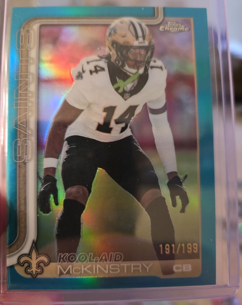 2025 Topps Chrome #191 Kool-Aid McKinstry — front