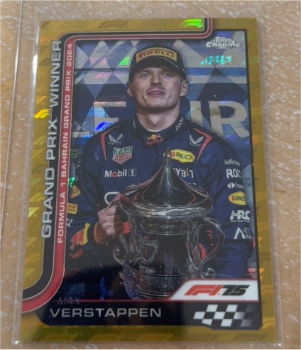 2025 Topps Chrome Formula 1 #93 Max Verstappen — front